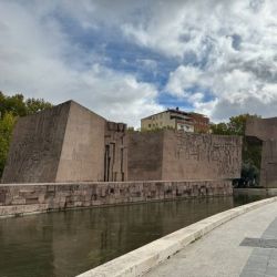 Slide 11: Outside the National Archaeological Museum of Spain