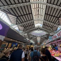 Slide 80: Inside the market. Insane to think how cool it would be to have this on your doorstep.