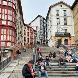 Slide 47: Plaza at the foot of the stairs